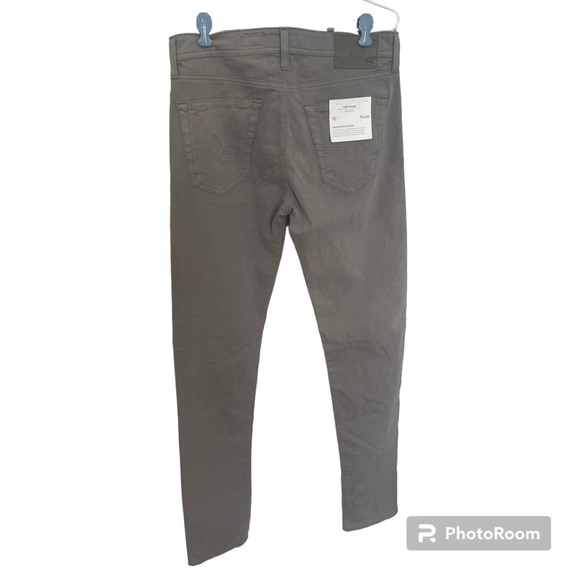 AG The Dylan Sueded Stretch Sateen Straight Fit Pants - Picture 3 of 8
